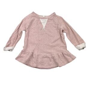 Childhoods Pink Peplum Crew